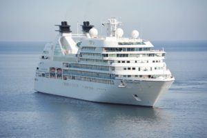 cruise ship injury on open water