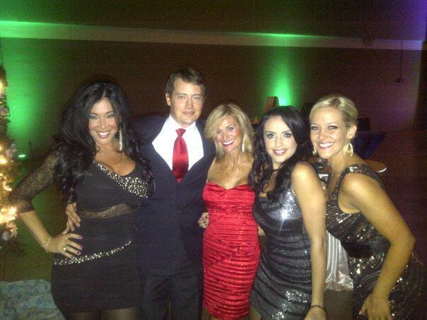 Claudia Lopez from VH1's Tough Love-Miami, Jason London, Dedra Curtis, Jessie Henry and Amanda Williams