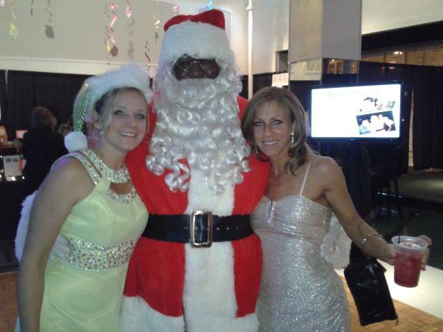 Dawn Kerr, Santa Claus and Deana VanDerGinst