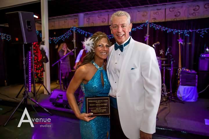 Deana with her Appreciation Award