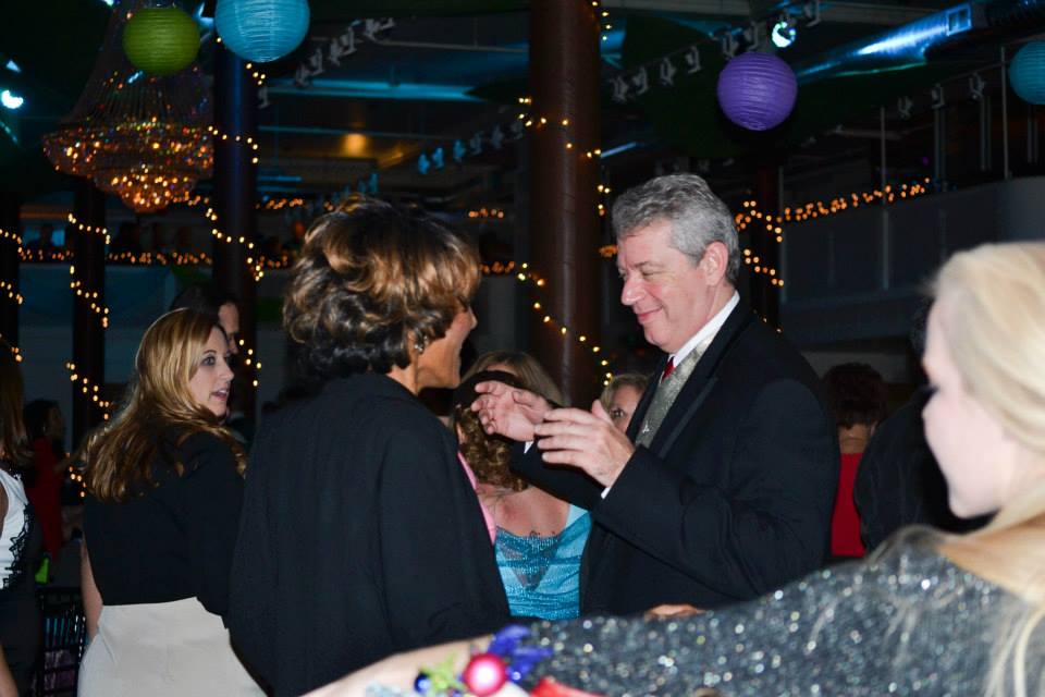 Dennis VanDerGinst enjoying the party