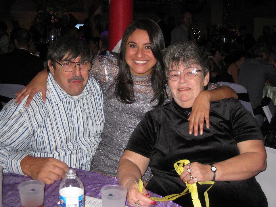 Jim and Connie VanRycke with Maria Torres