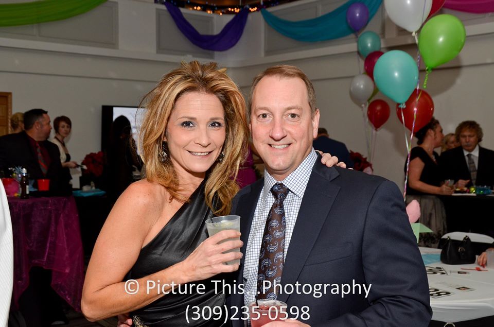 Maria Cranston and Dave Johnson