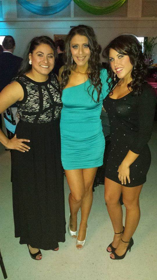 Maria Torres, Jazmin Newton and Christie Bailey