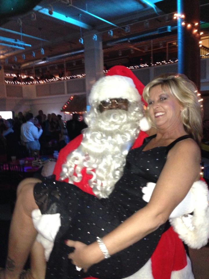 Trisha and Santa
