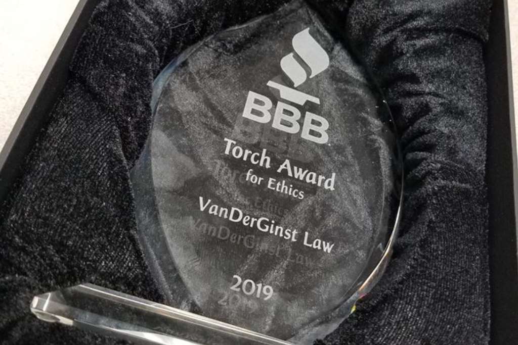 BBB-Torch-Award-VanDerGinst-Law