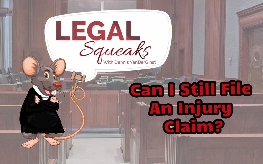 Can I Still File An Injury Claim? | Legal Squeaks | Episode 013